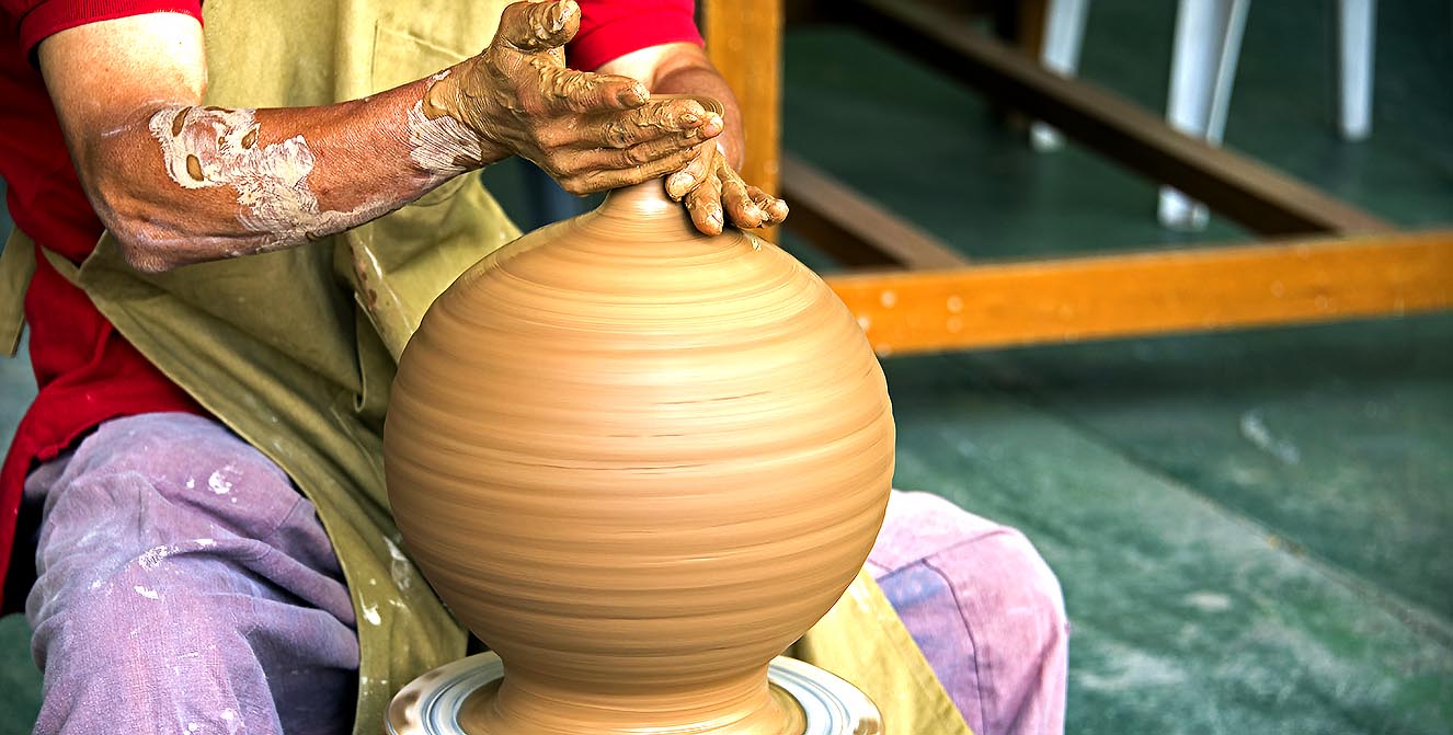 Hot airballoon Pottery Culture02 trip