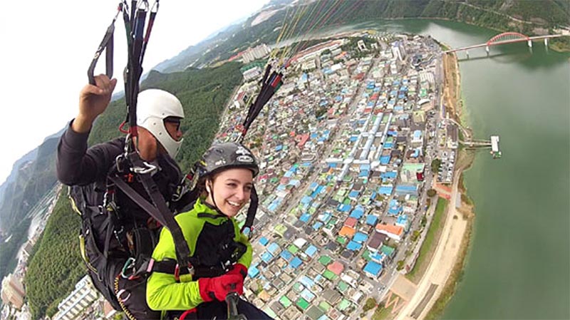 Paragliding in Korea 001