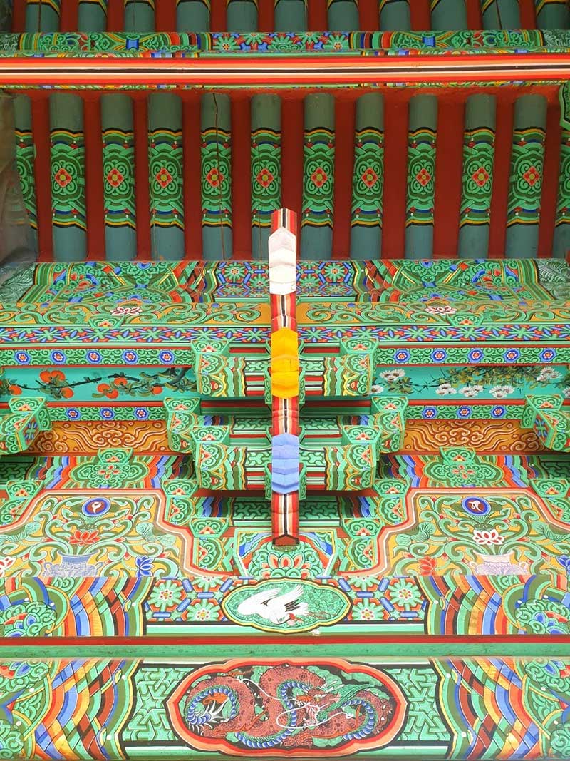 Geumsansa Temple Stay Colors